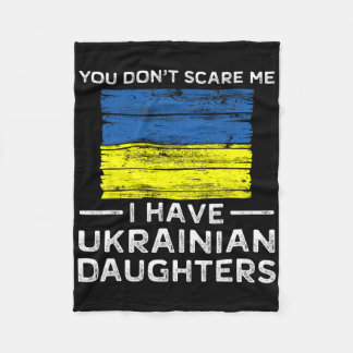 Du schüchterst mich nicht ein, ich habe ukrainisch fleecedecke