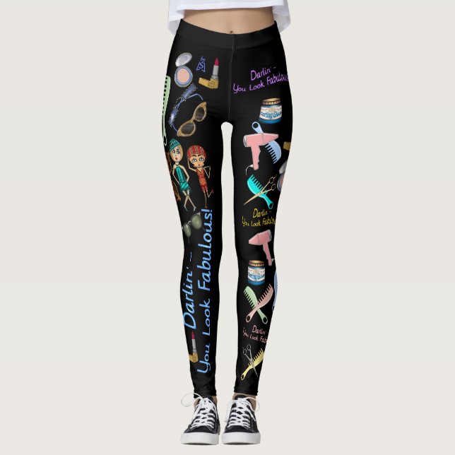 Du siehst alles vorbei. leggings (Vorderseite)