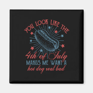 Du siehst aus, als ob der 4. Juli mich Will Magnet