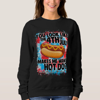 Du siehst aus wie 4. Juli lässt mich Lust auf eine Sweatshirt