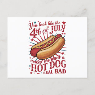 Du siehst aus wie der 4. Juli macht mich nach eine Postkarte