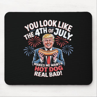Du siehst aus wie der 4. Juli macht mich nach Hotd Mousepad