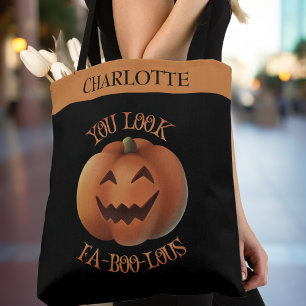 Du siehst Personalisiertes Halloween von Fa-Boo au Tasche