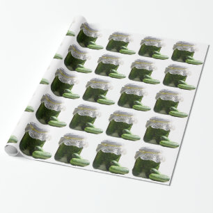 Du siehst so cool aus wie eine Gurke. Geschenkpapier
