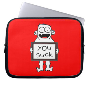 Du Sind zum Kotzen Laptopschutzhülle