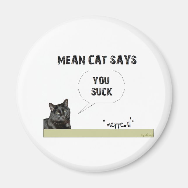 Du Sind zum Kotzen Magnet (Vorne)