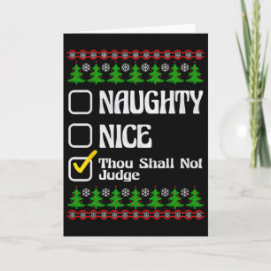 Du sollst nicht lustig urteilen Schlimme Schöne Li Karte