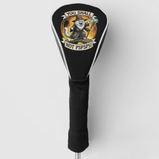 Du sollst nicht PSPSPS Lustiger Zauberkatze Fantas Golf Headcover