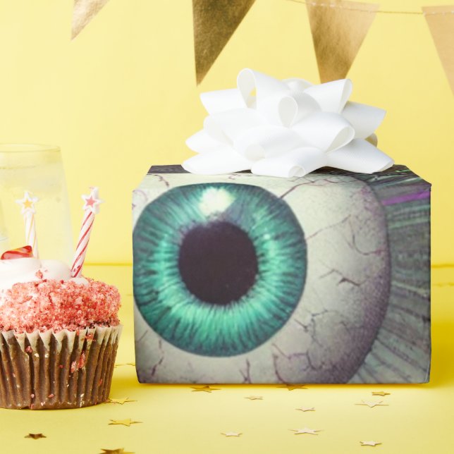 🎁 "Du solltest nicht hier sein" Weirdcore Geschenkpapier (Geburtstagsparty)