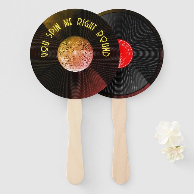 Du sprichst mich gleich herum fächer (Vorne und Hinten)