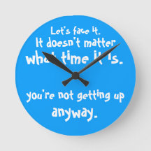 Du stehst sowieso nicht auf Uhr