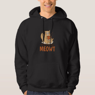 Du stresst mich Maunze Katzenwitz Grafik Hoodie