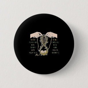 Du Strick mich zusammen im Frauendesign meiner Mut Button
