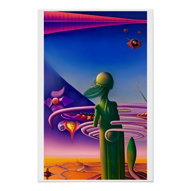 Du träumst - Ken Gage Art Poster (Vorderseite)