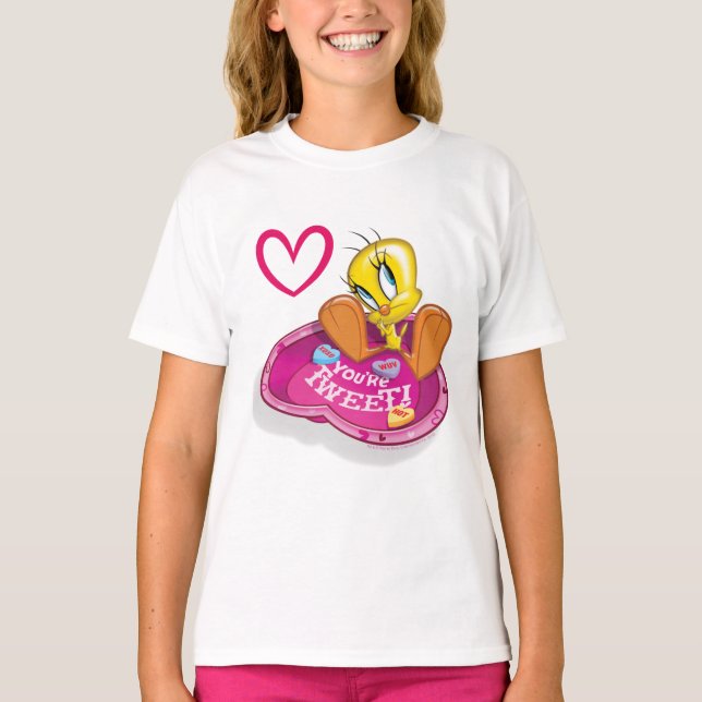 Du Tweete Tweety Bowl T-Shirt (Vorderseite)
