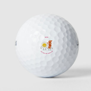 Du und ich, einfach diese Verbindung, Eier und Spe Golfball