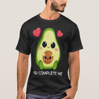 Du Vervollständigst Mich Avocado Paare Valentinst T-Shirt