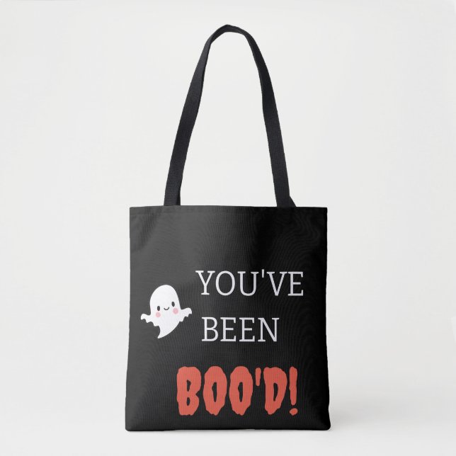 Du warst ein niedliches Halloween Tasche (Vorderseite)