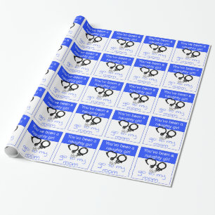 Du warst ein unheimliches Mädchen Geschenkpapier