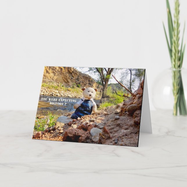 DU WARTEST BIGFOOT? ANKÜNDIGUNG (Vorderseite)