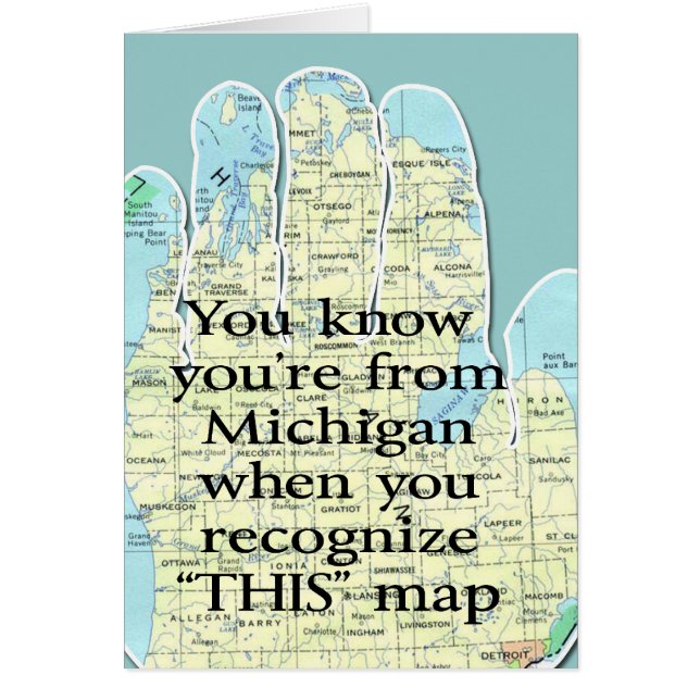 Du weißt, dass du aus Michigan bist, wenn du (Vorne)