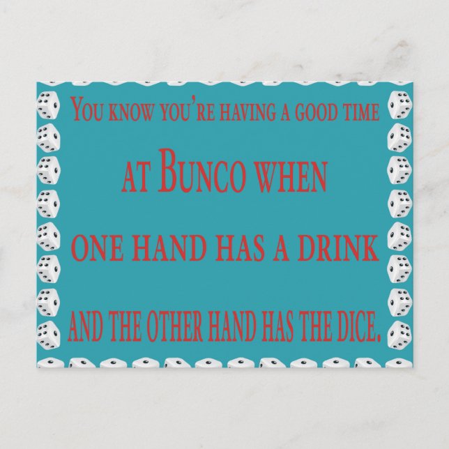 Du weißt, dass du dich gut amüsierst postkarte (Vorderseite)