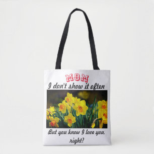 Du weißt, dass ich dir die Tasche Liebe habe