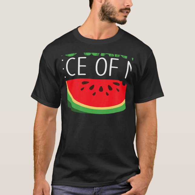 Du Will ein Stück von mir Tropical Summer Watermel T-Shirt (Vorderseite)