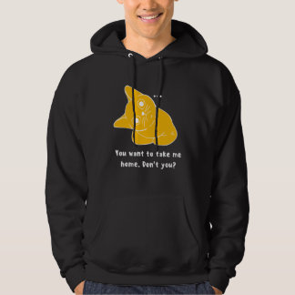 Du willst mich nach Hause bringen Katze Hoodie