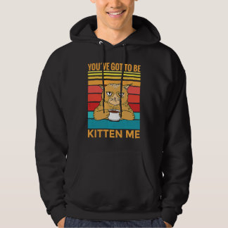 Du willst mich wohl verarschen I Katze Hoodie