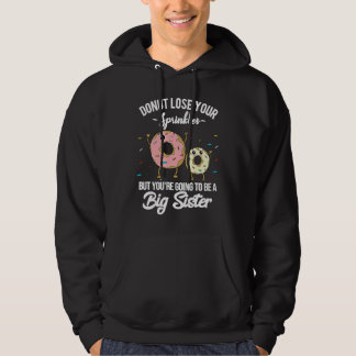 Du wirst bald eine große Schwester Schwangerschaft Hoodie