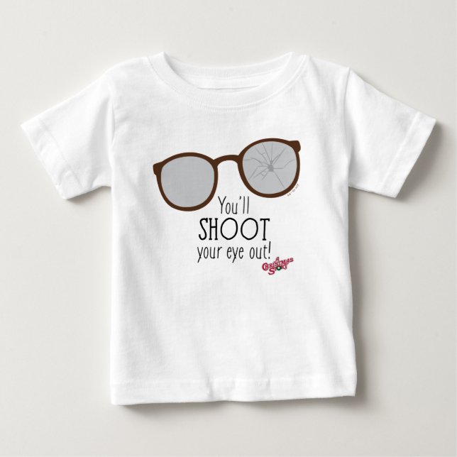 Du wirst dein Auge ausschmeißen! Baby T-shirt (Vorderseite)