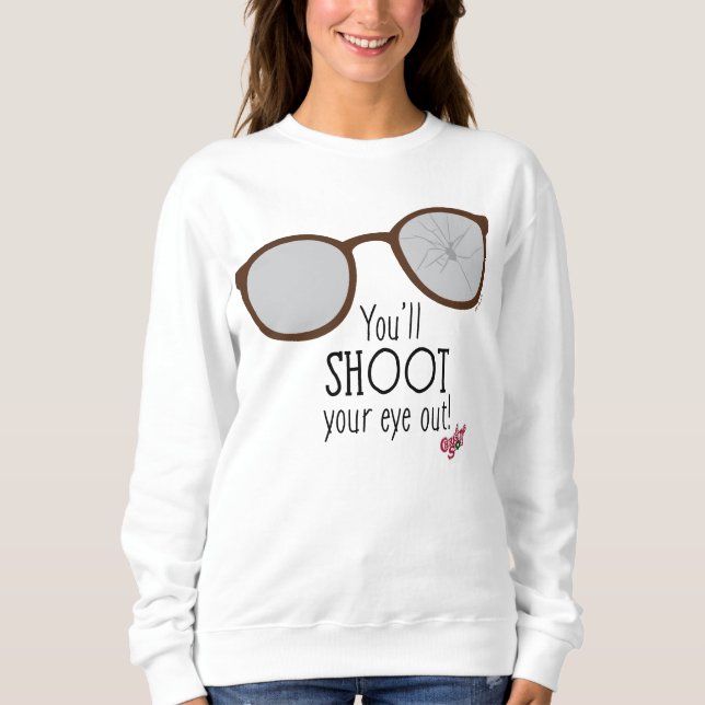 Du wirst dein Auge ausschmeißen! Sweatshirt (Vorderseite)