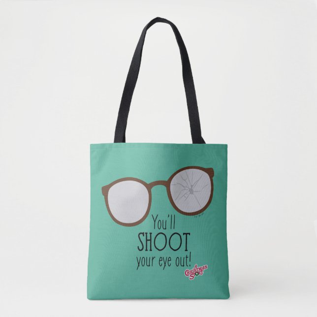 Du wirst dein Auge ausschmeißen! Tasche (Vorderseite)
