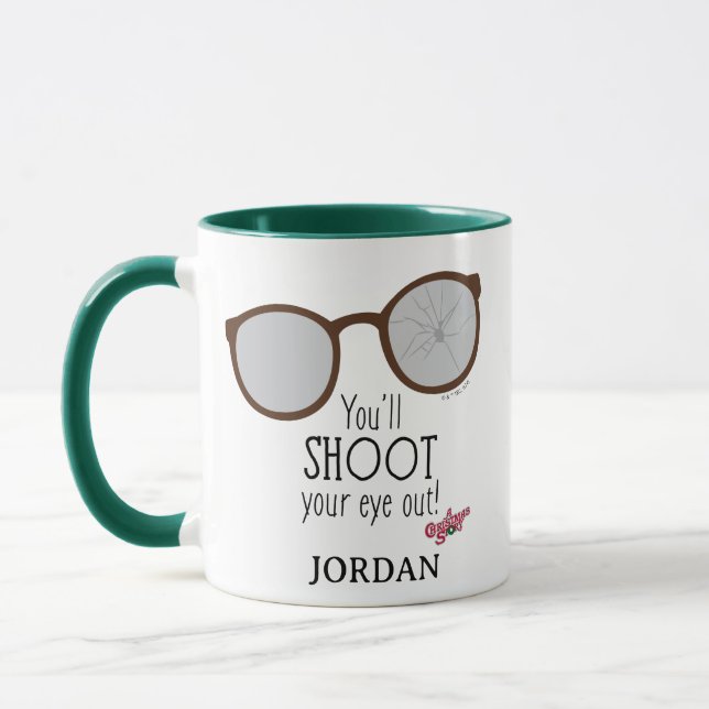 Du wirst dein Auge ausschmeißen! Tasse (Links)