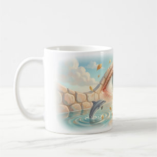 Du wirst geliebt Serene Vision Poster Kaffeetasse