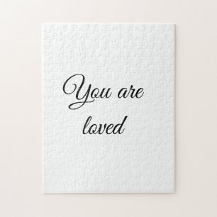 Du wirst geliebt Sonnnenmotivationszitat achtsam g
