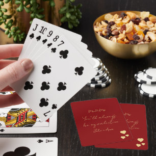Du wirst immer mein Valentin sein, Herr und Frau Spielkarten