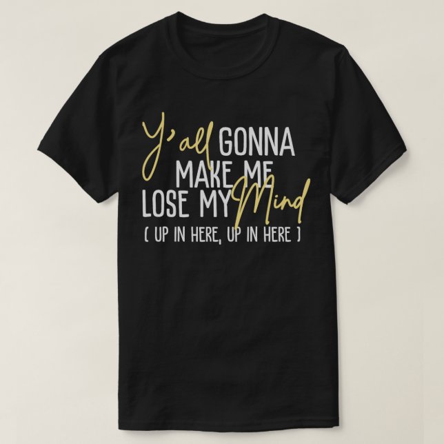 Du wirst mich in diesem lustigen Buch verlieren T-Shirt (Design vorne)