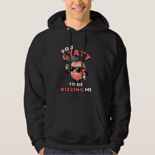 Du wirst mich von Gyatt Peach Meme begeistern Hoodie