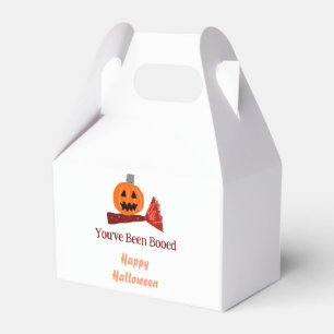 Du wurdest ausgebuht Frohes Halloween Kürbisesen B Geschenkschachtel