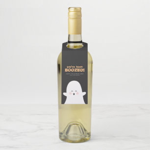 Du wurdest zu Halloween Niedlicher Geist gestärkt Flaschenanhänger