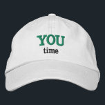 DU Zeit muss. Textbesatzhut Bestickte Baseballkappe<br><div class="desc">Bei vielen Menschen in der Zuhause ist es schwierig, sich selbst Zeit zu nehmen. Dieser Hut hilft IHNEN, jedem zu erklären, dass Sie für jedermann verfügbar sind. Stell den Hut auf deinen Kopf! Setzen Sie es aus, wenn Sie Zeit für sich selbst benötigen: einige ME-Time, oder auf unsere ME Time...</div>