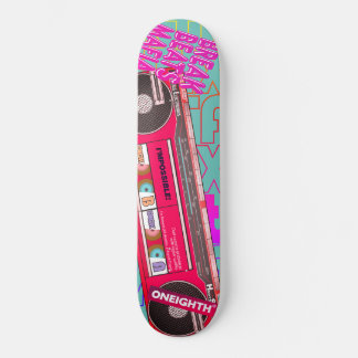 Dual cassette boombox スケートボード skateboard