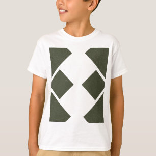 Dual Diamond Moss Green Youth T-Shirt