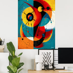 Dual Orbit – Geometrische Symmetrie der Mitte des  Poster