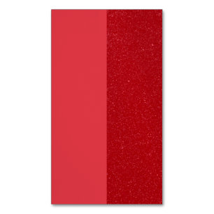 Dual Tone Red Magnetic Business Card - Anpassen Magnetische Visitenkarte