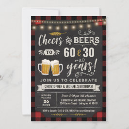 Duale Joint Cheers & Biers Einladung zum Geburtsta
