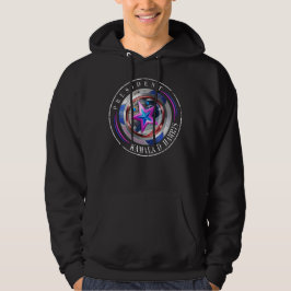 Duale Seite Harris-Walz Wing/Briefmarke Medallion Hoodie