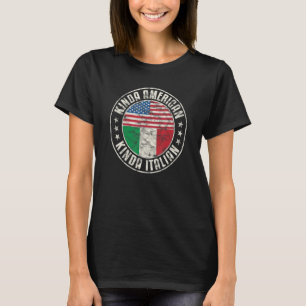 Duale Staatsbürgerschaft Amerikanisches Italien US T-Shirt
